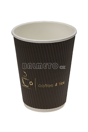 Kelímek na teplé nápoje PAP/DW 300ml/90mm COFFE 4 YOU vrap