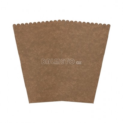 Kornout na popcorn PAP 1,3L/80x110x145mm hnědý