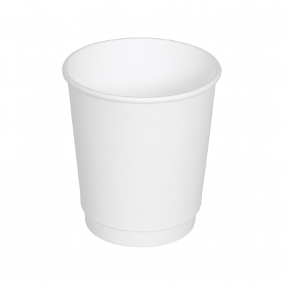 Kelímek na teplé nápoje PAP/DW 200ml/80mm bílý