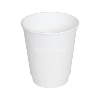 Kelímek na teplé nápoje PAP/DW 300ml/90mm bílý