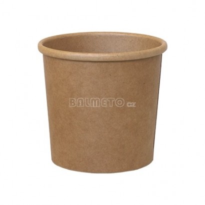 Miska na polévku PAP 350ml/90x84mm hnědá