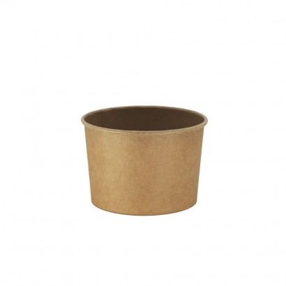 Miska na polévku PAP 500ml/ 111x72,5mm hnědá/0505024