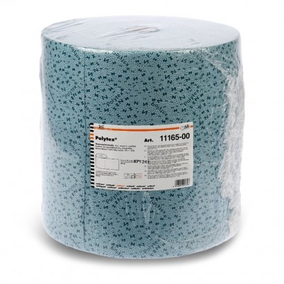 Netkaná textilie Polytex 32x38mm/500 útržků 1V modrá