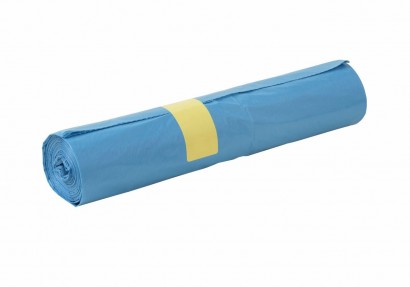 Pytel do koše LDPE 120L 70x110cm/40mic modrý