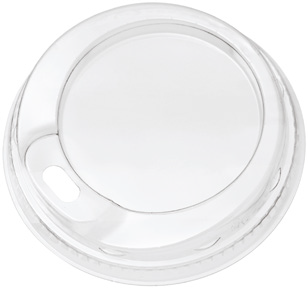 Víčko na kelímek PET 95mm zvýšené s otvorem