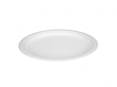 Talíř TŘTINA 317,5x254/24,5mm oválný bílý
